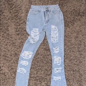 Cut up a Jeans